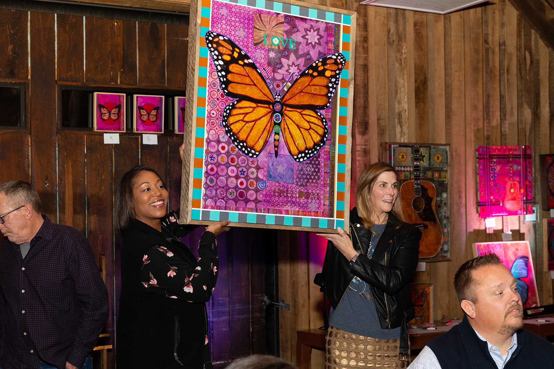 Kimberly Goessele at Alive Hospice Butterfly Release event