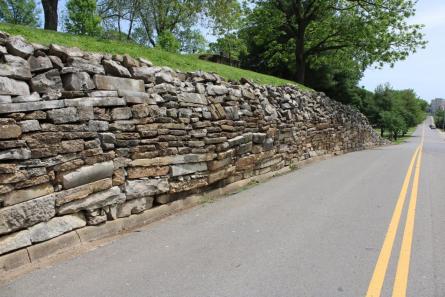Riverview Cemetery Wall