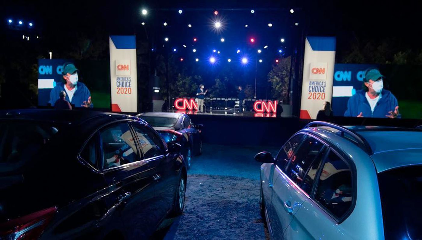 Former Vice President Joe Biden will participate in a town hall on CNN from from PNC Field in Moosic, Pa., Thursday, just outside of Scranton. The event will feature an audience socially distanced in their cars.