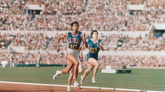 Wilma Rudolph at the 1960 Olympic Games